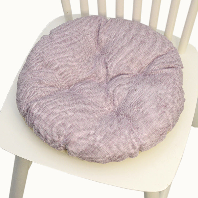 Multicolor Linen Five-circle Chair Cushion Chair Cushion