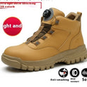 High Top Safety Shoes For Men All Seasons Anti-smash And Anti-puncture