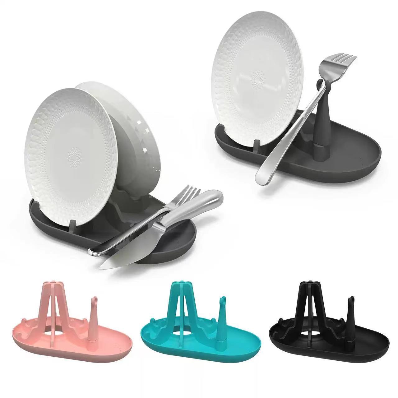Silicone Cup For Water Dry Desktop Draining Rack