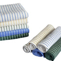 Parent-child Large Rhombus Striped Long-staple Cotton Yarn-dyed Household Towels Bath