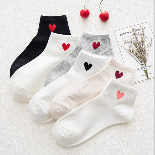 Caring women's sports socks