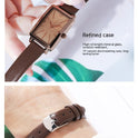 Retro Style Small Square Plate Women's Watch