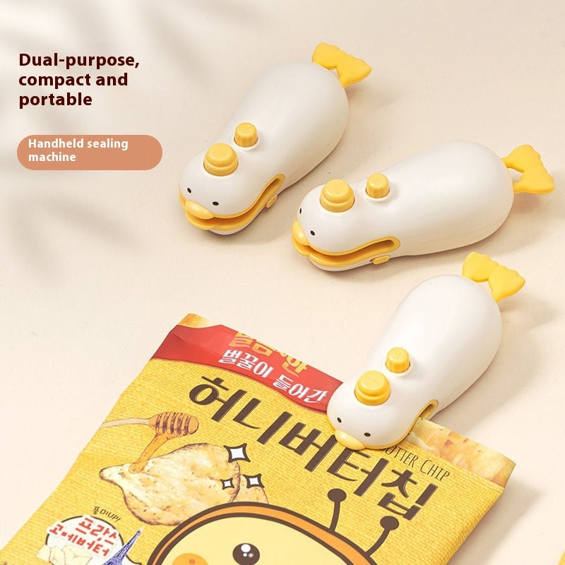 Small Yellow Duck Rechargeable Sealing Machine