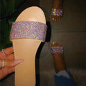 Rhinestone Beach Sandals