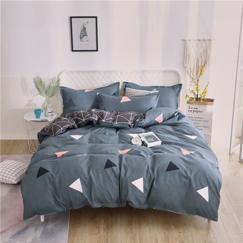 Bedding Pillowcase-piece Quilt Cover Bed Four-piece Set