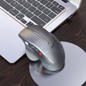 Wireless Vertical Mouse Side Roller Ergonomics