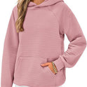 Women's Long Sleeve Hooded Fashion Tops