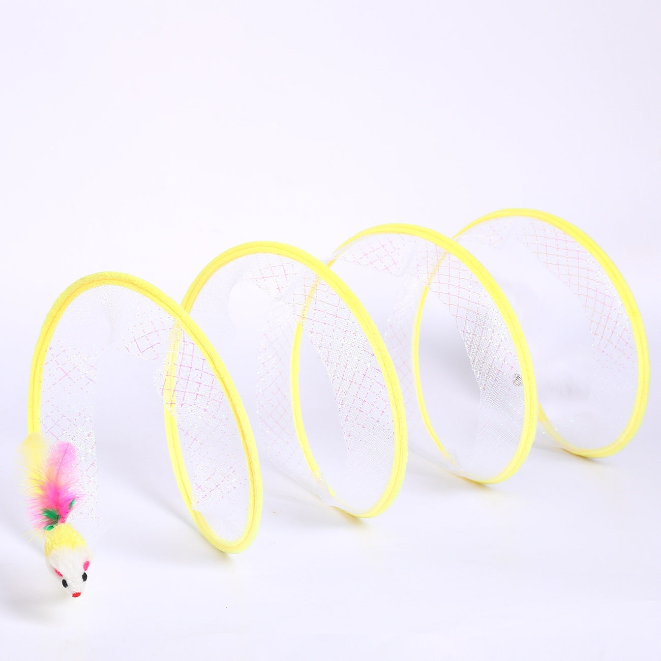 Pet Cat Tunnel Self-Hi Relieving Stuffy Cat Toy Channel Kittens Supplies