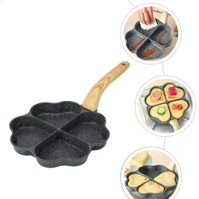 Non-stick Four-hole Mini Omelette Pan