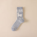 Autumn And Winter Ins Tide Mid-calf Thick Needle Double Needle Women's Socks