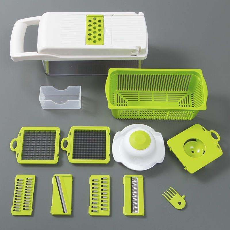 Multifunctional Vegetable Cutter Home Kitchen Slicing And Dicing Fruit Artifact