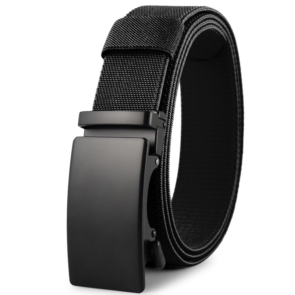 Men's Outdoor Sports Nylon Automatic Buckle Belt