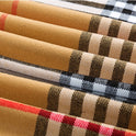 All-match Simple Men's Plaid Warm Scarf