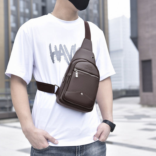 Men's Chest Bag One Shoulder Messenger Casual