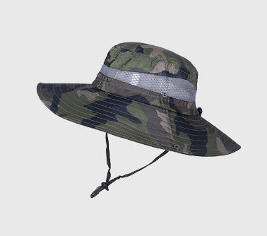 Outdoor Casual Mesh Breathable Bucket Hat