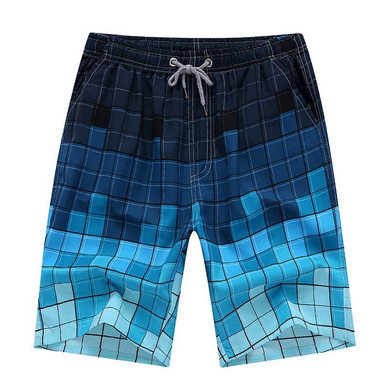 Digital Printing Beach Hawaiian Shorts Men