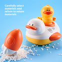 Electric Water Duck Shower Head Baby Bath Bathroom Rotating Toy