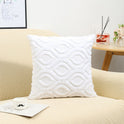 Solid Color Sofa Pillow Living Room Headrest Pillow Cover