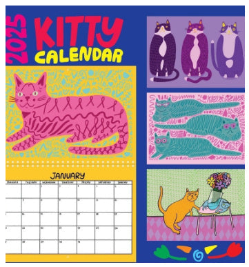 Cat Calendar Wall Planner