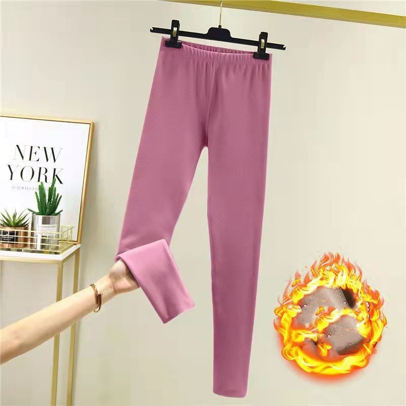 Autumn And Winter Padded Pants Wool Pants Warm Pants Female