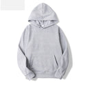 Long-sleeved Hoodie Casual Solid Color Sweater