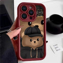 Cool Cute Bear Phone Case Cute Personality