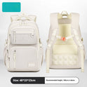 Junior High School Student Protective Spine Burden Reduction Schoolbag Female