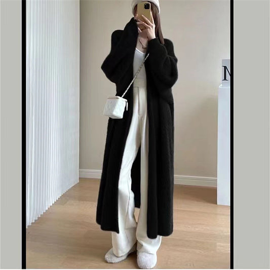 Long Below The Knee Sweater Cardigan For Women