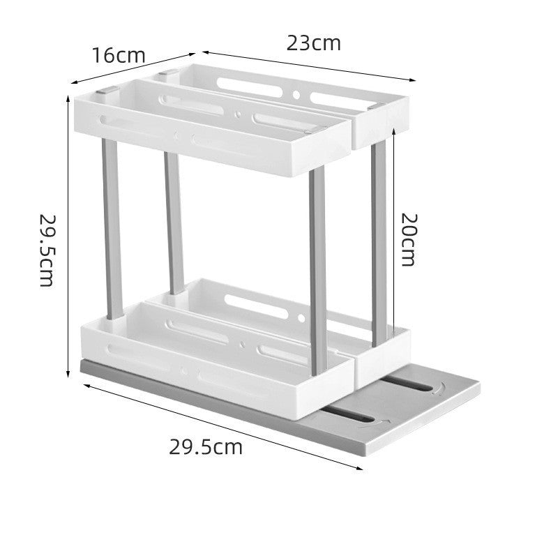 Kitchen Under Sink Drawer Type Spice Rack