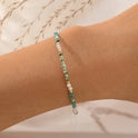 Bohemian Style Natural Stone Beads String Bracelet For Women