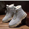 Fashion Men's Thick And Velvet Warm Cotton Shoes