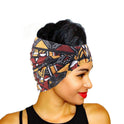 Women's Sports Print Wide Head Headband