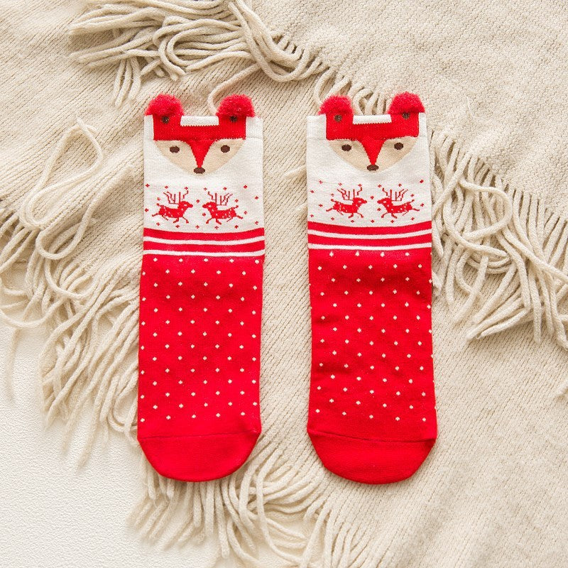 Christmas Cotton Socks For Red Lovers In This Year