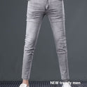 Stretch Slim Fit Elastic Ankle-length Pants Skinny Pants Spring And Summer Jeans