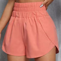 Women's Casual Elastic Loose High Waist Sports Shorts