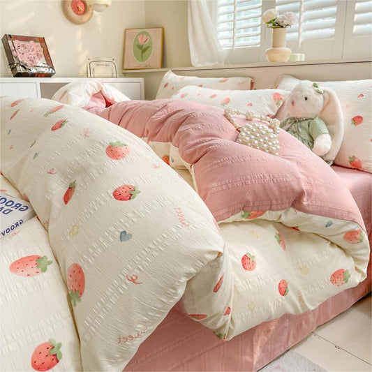 Home Textile Dormitory Three Piece Duvet Set