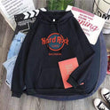 Fleece-lined Hoodie Sweater Couple Loose Top