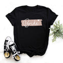 Women's Printed Short-sleeved T-shirt For Pre-wedding Bachelor Party