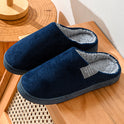 Home Indoor Wear-resistant Non Slip Cotton Slippers