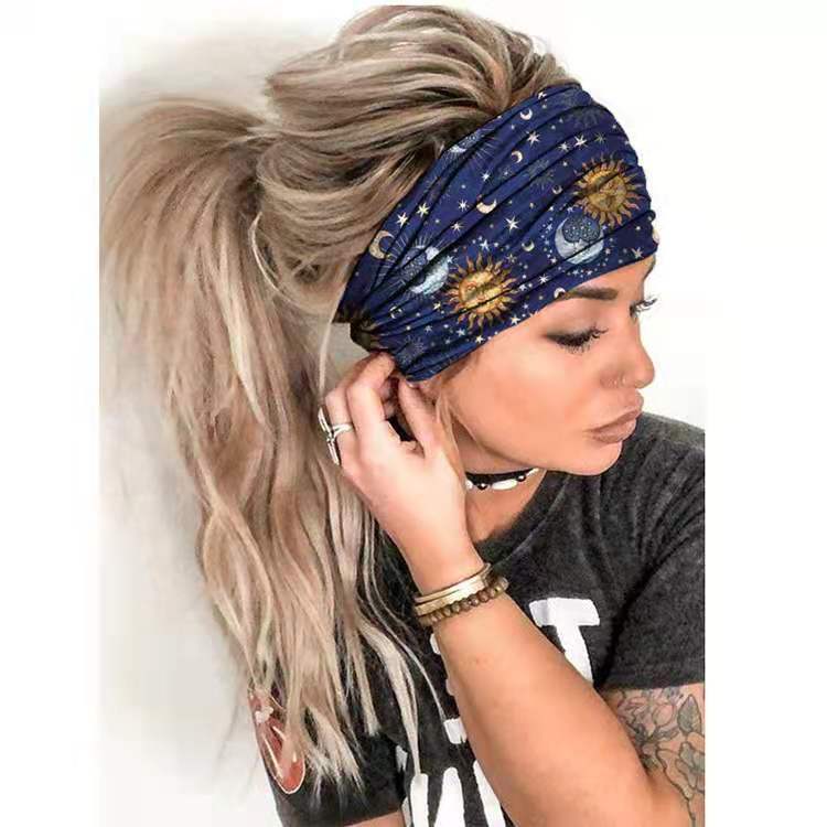 Headscarf For Women Summer New Manufacturers Yoga Width Hair Band