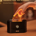 Aroma Diffuser With Flame Light Mist Humidifier Aromatherapy Diffuser With Waterless Auto-Off Protection For Spa Home Yoga Office