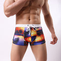 Men's Swimming Trunks Austrian Gun Boxer Print Fashion