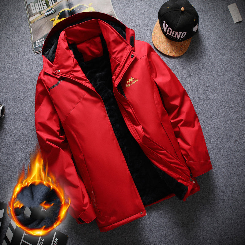 Men's Padded Jacket Middle-aged Father Winter Jacket