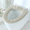 O-shaped toilet seat