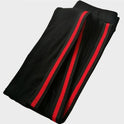 Side stripe sport versatile slim leggings female stretch outside wearing pencil pants cotton new feet pants