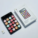 Mini-portable Complex New Q3 Wireless Digital Macaron Color Keyboard