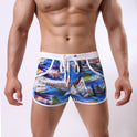 Printed Men's Beach Arro Workout Shorts