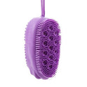 Silicone bath brush