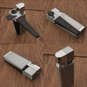 Encendedor Pipe Lighter Creative Foldable Metal Lighter Pipe Combination Portable Folding Pipe Lighter Smoking Men's Smoking Gadget