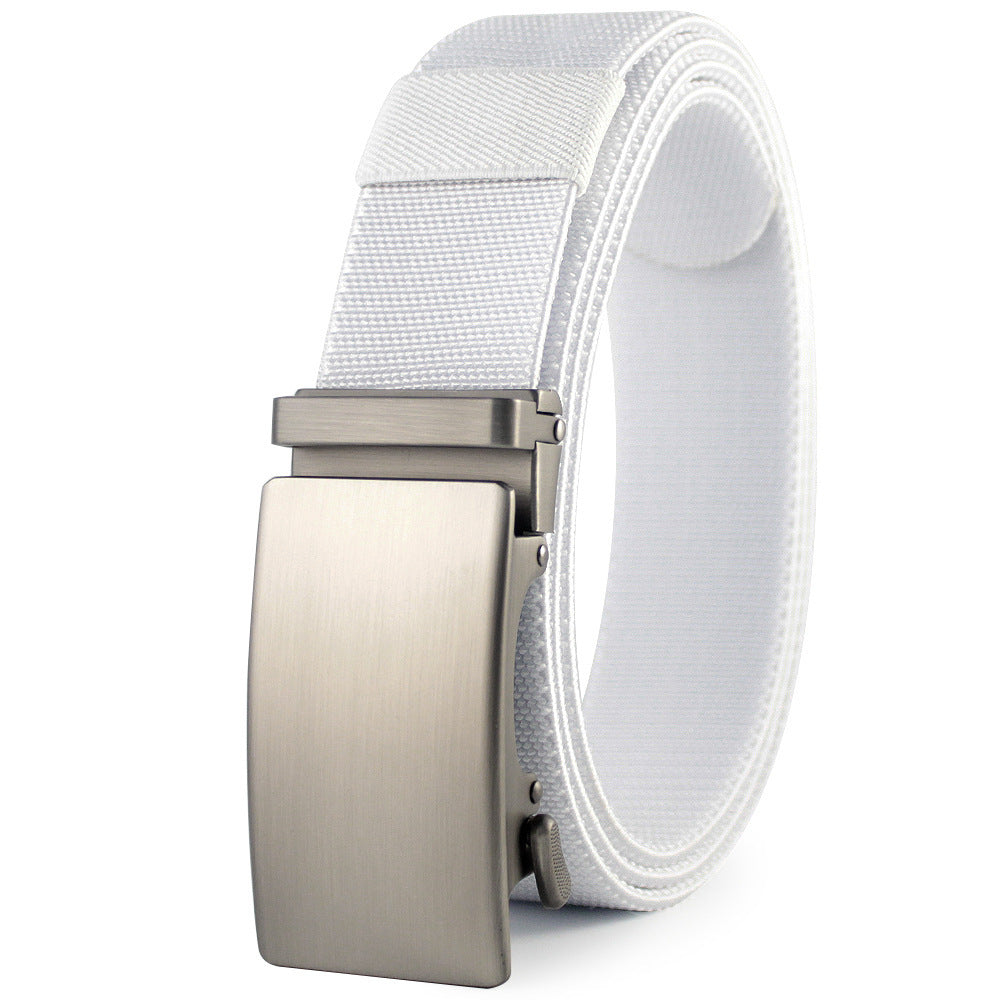 Men's Outdoor Sports Nylon Automatic Buckle Belt